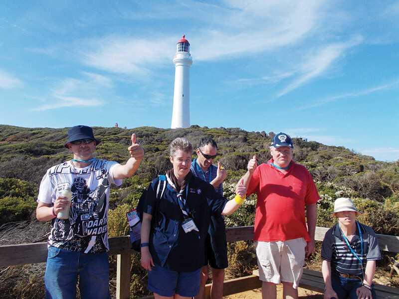 holiday for people with disabilities - anglesea adventures victoria