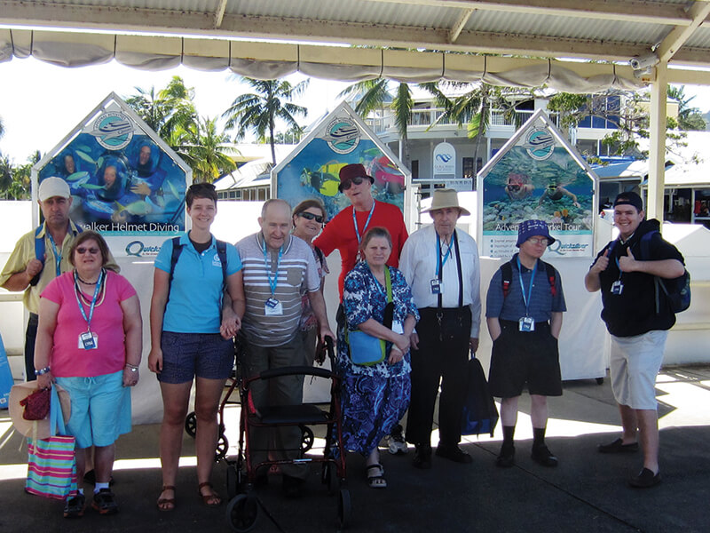 holiday for disabled - barrier reef discovery cruise australia