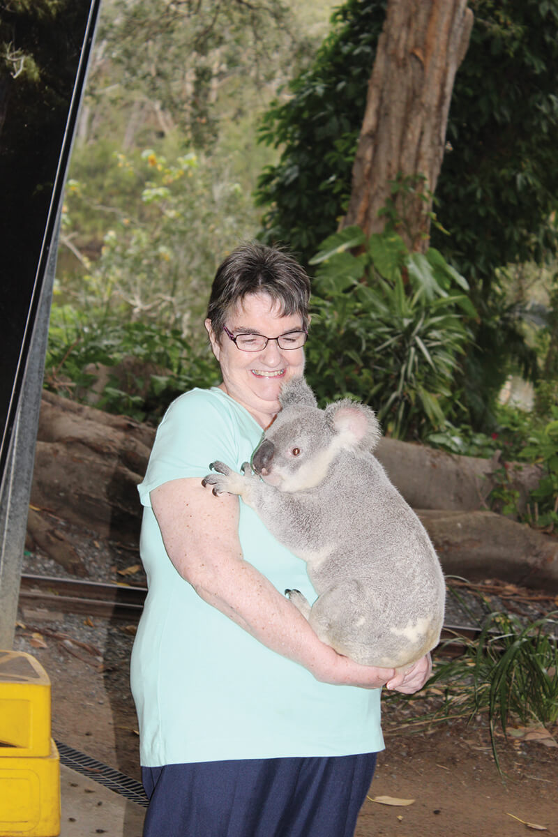 supported holiday - gold coast animal lovers queensland