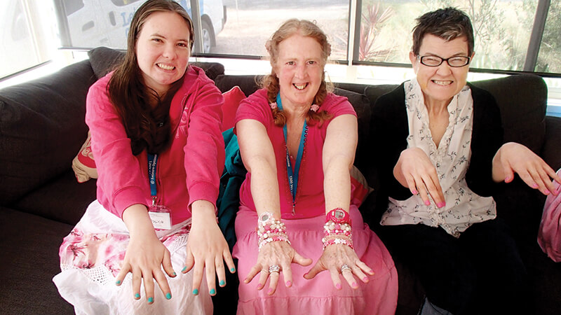 holiday for people with disabilities - women’s pampering victoria