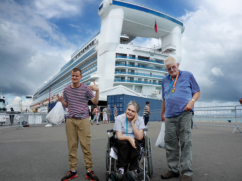 disabled holiday - cruise new zealand dunedin